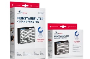 Riensch & Held: TÜV geprüfte Prävention bei Feinstaub / Leistungsstärker als alle bisher vertriebenen Druckerfilter