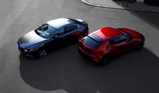 Mazda (Suisse) SA: Unmittelbarer Start des neuen Mazda3: Der erste Mazda-Hybrid in Europa, ab 27'990 Franken
