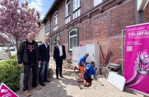 Deutsche Telekom AG: Telekom startet Glasfaserausbau in Ilsenburg (Harz) West