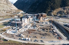 Andermatt Swiss Alps AG: Andermatt Swiss Alps verkauft 2021 ein Drittel mehr Wohnungen als 2020