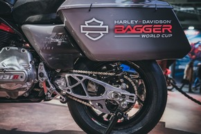Harley-Davidson svela nuovi dettagli sulla Harley-Davidson Bagger World Cup all'EICMA 2025