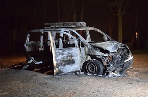 Polizei Bonn: POL-BN: Bonn-Dransdorf: Unbekannte entwendeten Firmenwagen - Fahrzeug wurde brennend in Wesseling aufgefunden - Polizei bittet um Hinweise