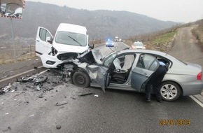 Polizeidirektion Wittlich: POL-PDWIL: Schwerer Verkehrsunfall Zell-Barl