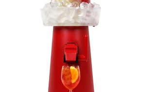THINK INC. Communications GmbH: Spritz statt Gl&uuml;hwein: Italiens Kult-Aperitif wird in der kalten Jahreszeit zum Renner / Ready-to-Drink-Systeme wie Sprizzer sorgen f&uuml;r unkompliziertes Mixen und Genuss bei jeder Feier