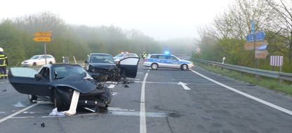 Polizei Düren: POL-DN: Schwerer Unfall auf der Bundesstraße