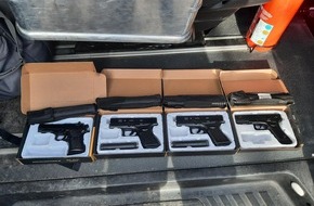 Bundespolizeidirektion Berlin: BPOLD-B: Bundespolizei stellt Jugendliche mit diversen Waffen an deutsch-polnischer Grenze