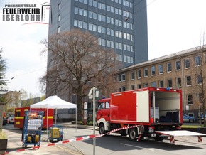 FW-MK: Feuerwehreinsatz im Kreishaus