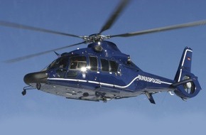 Bundespolizeidirektion Sankt Augustin: BPOL NRW: Bundespolizei am Niederrhein setzt Hubschrauber zur Fahndung ein