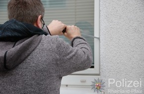 Polizeipräsidium Trier: POL-PPTR: Einbrecher scheitern an Fenster