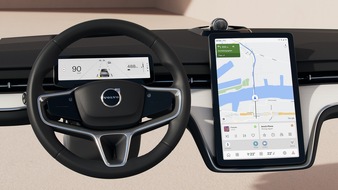 Volvo Cars: Weniger ist mehr: Alles Wichtige im Blick im neuen Volvo EX90 / Fahrer im Mittelpunkt des vernetzten Cockpits / Kontextbezogene Informationen in Abhängigkeit vom Fahrmodus