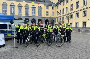 Polizei Bochum: POL-BO: "Mit Rad und Tat f&uuml;r Sicherheit": Gemeinsamer Schwerpunkteinsatz von Polizei Bochum und Stadt Witten