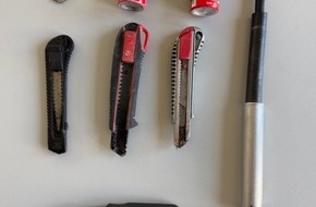 Polizeidirektion Kiel: POL-KI: 260430.1 Kiel: Waffenkontrollen in den Waffenverbotszonen