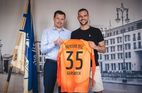 HERTHA BSC GmbH & Co. KGaA  : Marius Gersbeck unterschreibt bei Hertha BSC