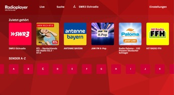 Sky Deutschland: Die gesamte Radiolandschaft an einem Ort: Sky Q IPTV integriert Radioplayer-App ins Portfolio