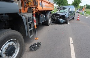 Polizeiinspektion Delmenhorst / Oldenburg - Land / Wesermarsch: POL-DEL: Landkreis Oldenburg: Verkehrsunfall mit einer verletzten Person in Ganderkesee-Almsloh
