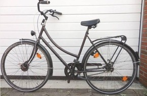 Polizeiinspektion Emsland/Grafschaft Bentheim: POL-EL: Nordhorn - Eigentümer eines Damenrads gesucht