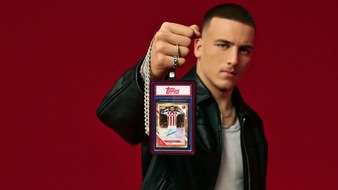 Topps Deutschland GmbH: "Es ist schon toll, wenn Leute dich ziehen k&ouml;nnen." - Top-Rookie Sa&iuml;d El Mala ist das Gesicht der neuen Bundesliga Topps Chrome&reg; 2025/26 Kollektion