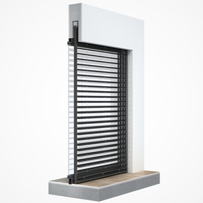 Communiqué de presse Griesser: Élégance raffinée avec les brise-soleil orientables Grinotex® Sinus