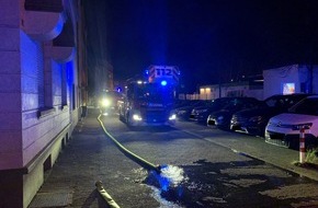 Feuerwehr Gladbeck: FW-GLA: Wohnungsbrand mit einer verletzten Person