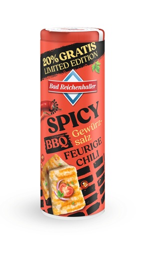 Für Ihre Rubrik &quot;Produkt-Tipps&quot; - Limited Edition BBQ Gewürzsalze von Bad Reichenhaller