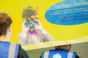 Deutsche Bundesstiftung Umwelt (DBU): DBU-Ausstellung &bdquo;Mission Aqua&ldquo;: Eintauchen in die Welt des Wassers