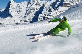 Schilthornbahn AG: Mürren - Schilthorn: Frühlingserwachen mit viel Schnee / Mit der Cumulus-Karte 35 Prozent vergünstigt aufs Schilthorn
