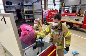 Feuerwehr Weinheim: FW Weinheim: Weltkrebstag - Wenn Feuerwehr und Krebspr&auml;vention zusammenkommen