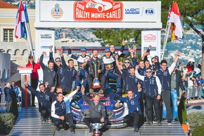 Vorjahressieg wiederholt: Sébastien Ogier/Julien Ingrassia gewinnen im Ford Fiesta WRC die Rallye Monte Carlo (FOTO)