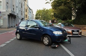 Polizei Aachen: POL-AC: Unfall zwischen Pkw und E-Scooter