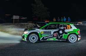 Skoda Auto Deutschland GmbH: Ypern-Rallye Belgien: ŠKODA Fahrer Andreas Mikkelsen will WRC2-Tabellenführung ausbauen