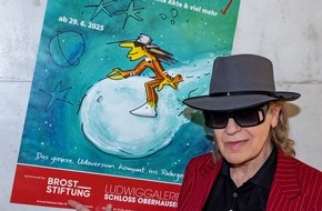 Brost-Stiftung: Kometenschweif aus Eierlikör / Brost-Stiftung holt Udo Lindenberg zurück in seine Heimat - Erste große Retrospektive im Ruhrgebiet