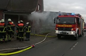 Polizeiinspektion Stade: POL-STD: Feuer in Mittelnkirchener Einfamilienhaus schnell gelöscht