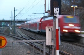 Bundespolizeidirektion Sankt Augustin: BPOL NRW: Bahnanlagen sind kein Spielplatz - Die Bundespolizei warnt vor Gefahren!