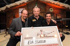 Tirol Werbung: TirolBerg-Partner spenden 55.000 Euro an Wings for Life - BILD