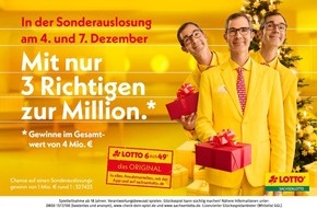 Sächsische Lotto-GmbH: Glückssträhne in Sachsen:100.000 Euro, 77.777 Euro und weitere Lottogewinne im Freistaat - Nikolaus-Sonderauslosung in dieser Woche