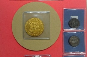 Hauptzollamt Singen: HZA-SI: Zoll findet antike Münzen Sammlermünzen im Wert von 120.000 Euro nicht angemeldet