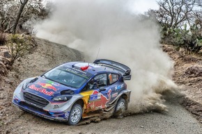 Ford Fiesta WRC-Pilot Sébastien Ogier übernimmt in Mexiko wieder die Führung in der Fahrer-WM (FOTO)