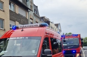 Feuerwehr Düren: FW Düren: Feuer in Küche - Feuerwehr verhindert größere Schäden