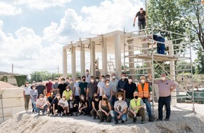 Hochschule München: Presseeinladung: Eröffnung Muster-Pavillon aus Recyclingbeton auf dem Gelände der Bayernkaserne, 15. Juli 2021, 10.00 Uhr