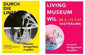 open art museum: Pressemitteilung: «Durch die Linse: Fotografien aus dem Psychiatriealltag» und «Living Museum Wil – Tagträume»