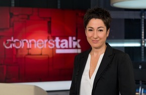 ZDF: Not in Griechenland, alte Eltern und Bruchbude Schule / "ZDFdonnerstalk" mit Dunja Hayali in der dritten Ausgabe (FOTO)