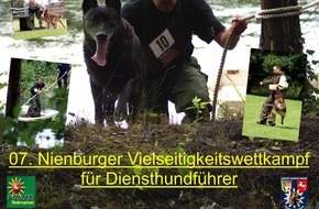 Polizeiinspektion Nienburg / Schaumburg: POL-NI: Wettkampf der Polizeihunde und der Diensthundführer - Polizei lädt Zuschauer ein -Bilder im Download-