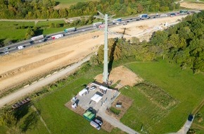 TransnetBW GmbH: Baustellenbesichtigung in Pforzheim-Eutingen â vor Ort dabei sein, wo eine neue Stromleitung entsteht