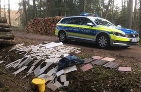 Polizeiinspektion Celle: POL-CE: Illegale Müllablagerung - Zeugen gesucht