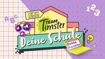 KiKA - Der Kinderkanal ARD/ZDF: KiKA-Medienmagazin "Team Timster - Deine Schule" zu Apps, Spielen im Unterricht und Kinderrechten / Neue Ausgabe am Tag der Kinderrechte / Partizipationsangebote lassen Kinder mitreden