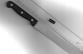 Bundespolizeidirektion Sankt Augustin: BPOL NRW: S 6 - Angriff mit Küchenmesser (19 cm Klingenlänge) - Bundespolizei ermittelt gegen 24-jährigen Tatverdächtigen nach gefährlicher Körperverletzung