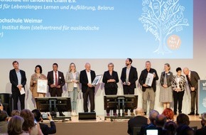 Deutscher Volkshochschul-Verband: Pressemitteilung zur Verleihung des Rita-Süssmuth-Preises