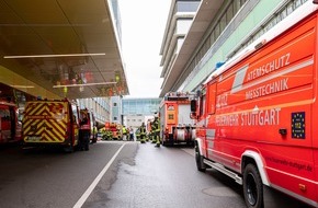 Klinikum Stuttgart: Feuerwehreinsatz am Klinikum Stuttgart