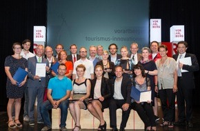 Vorarlberg Tourismus: Vorarlberger "tourismus-innovationen 2013" mit beeindruckender Themenvielfalt - BILD