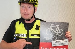 Polizeiinspektion Cuxhaven: POL-CUX: Verkehrswacht Stadt Cuxhaven e.V. startet mit dem Kooperationspartner Polizei das Seminar "Fit mit dem Pedelec"